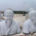 铁岭 白麻花岗岩石材人物立体雕刻