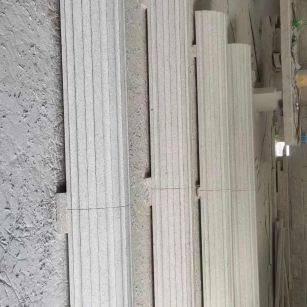 铁岭 花岗岩厂家带你看白麻花岗岩门楼大柱柱皮