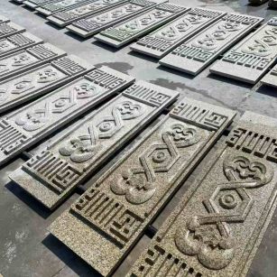 铁岭 黄金麻花岗岩外墙雕刻板