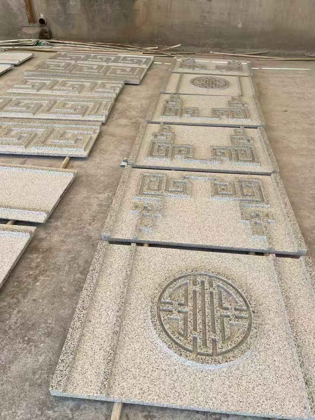 铁岭 白麻花岗岩外墙立面雕刻板