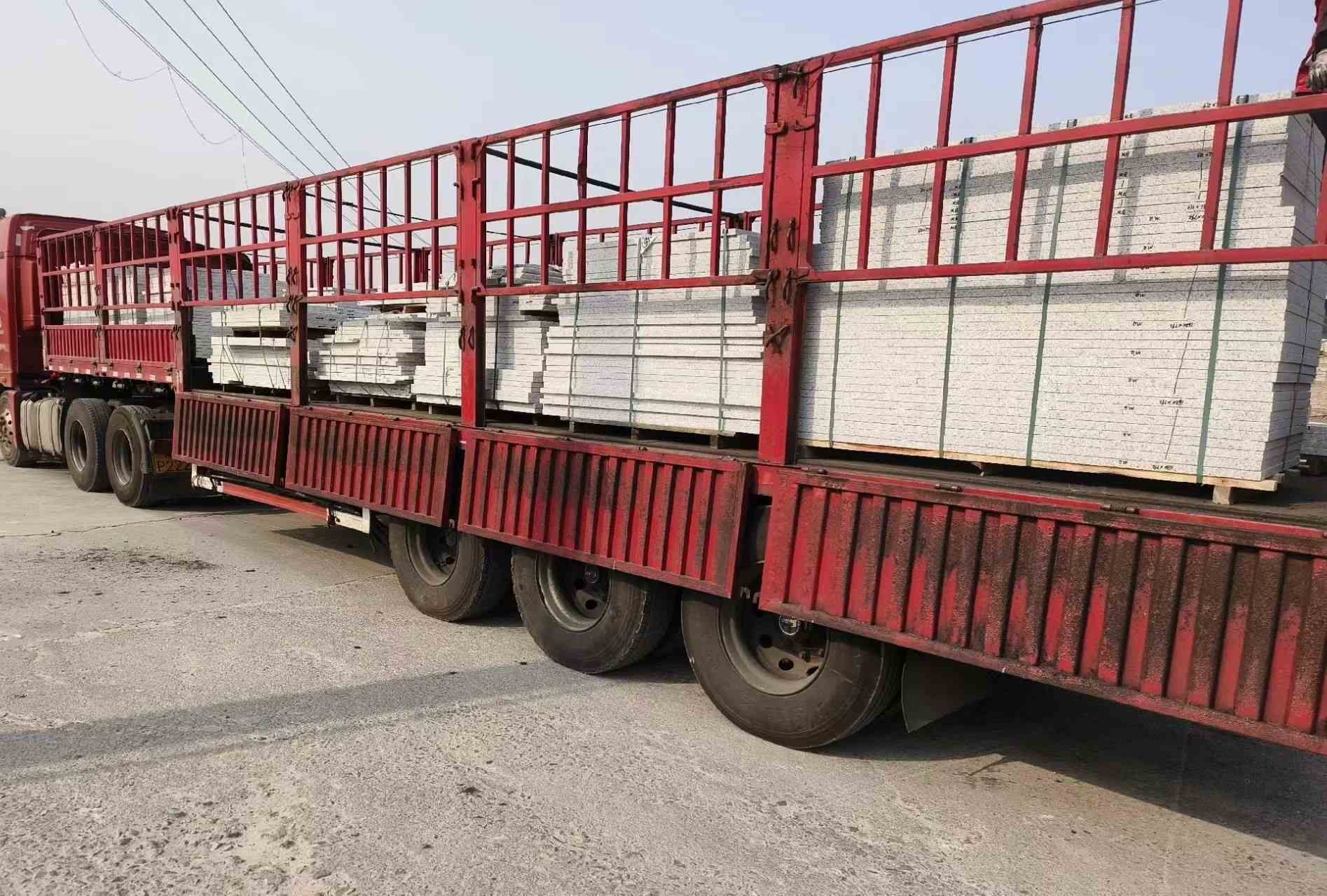 铁岭 白麻荔枝面外墙干挂，工厂装车日常