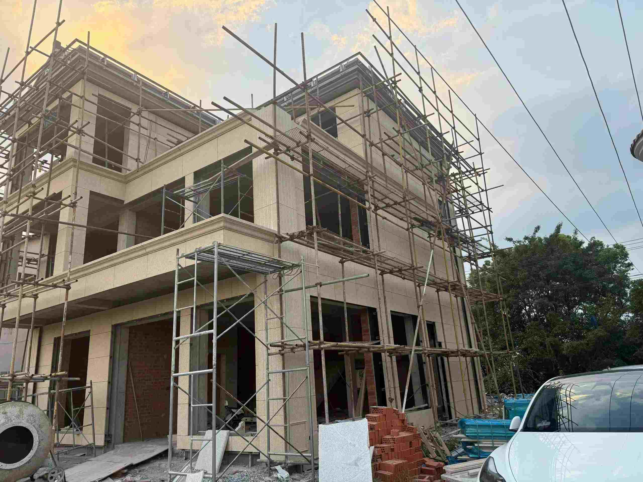 铁岭 黄金麻荔枝面花岗岩外墙干挂