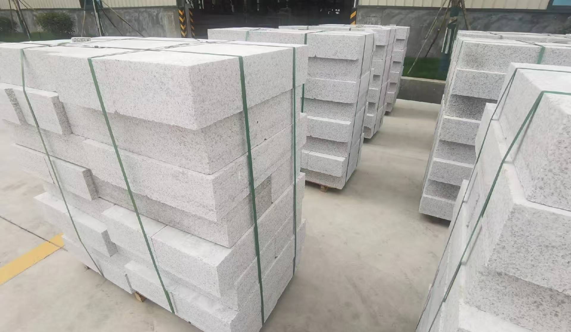 铁岭 白麻花岗岩路沿石，立缘石，平缘石，路牙石，道牙石，马路牙子等