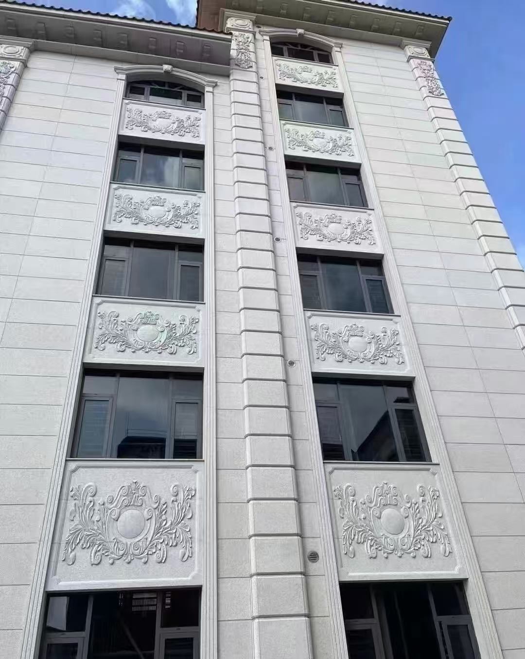 铁岭 白麻荔枝面花岗岩别墅外墙干挂