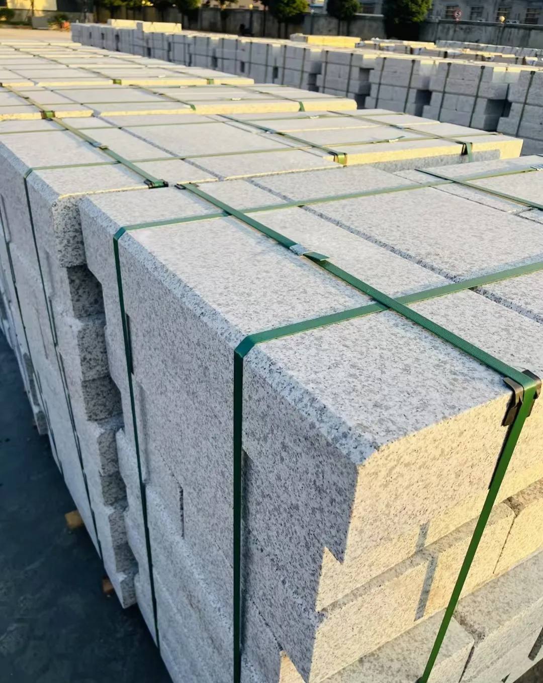 铁岭 白麻花岗岩路沿石，马路牙子，路缘石，平石，立缘石等