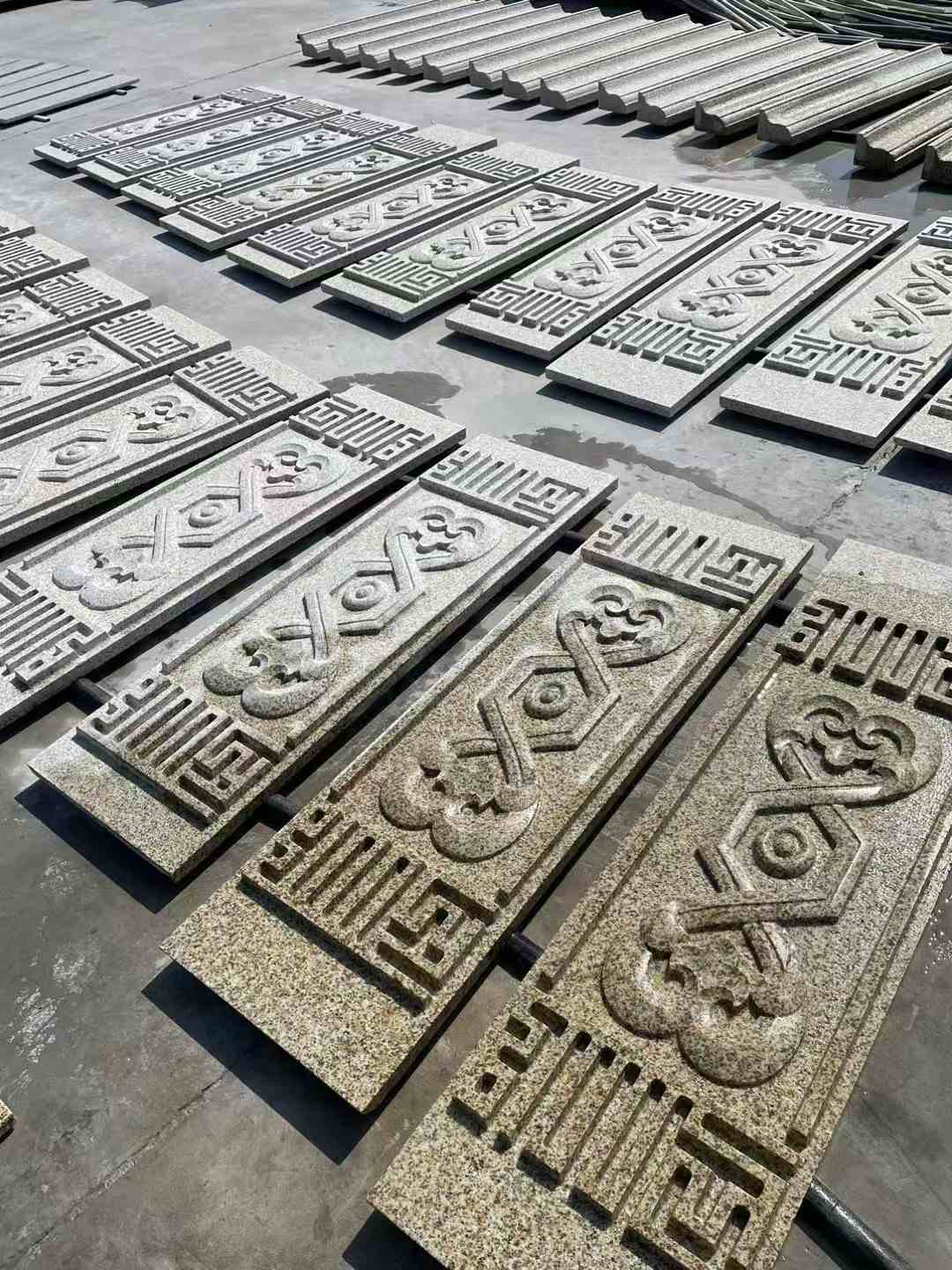 铁岭 黄金麻花岗岩外墙雕刻板